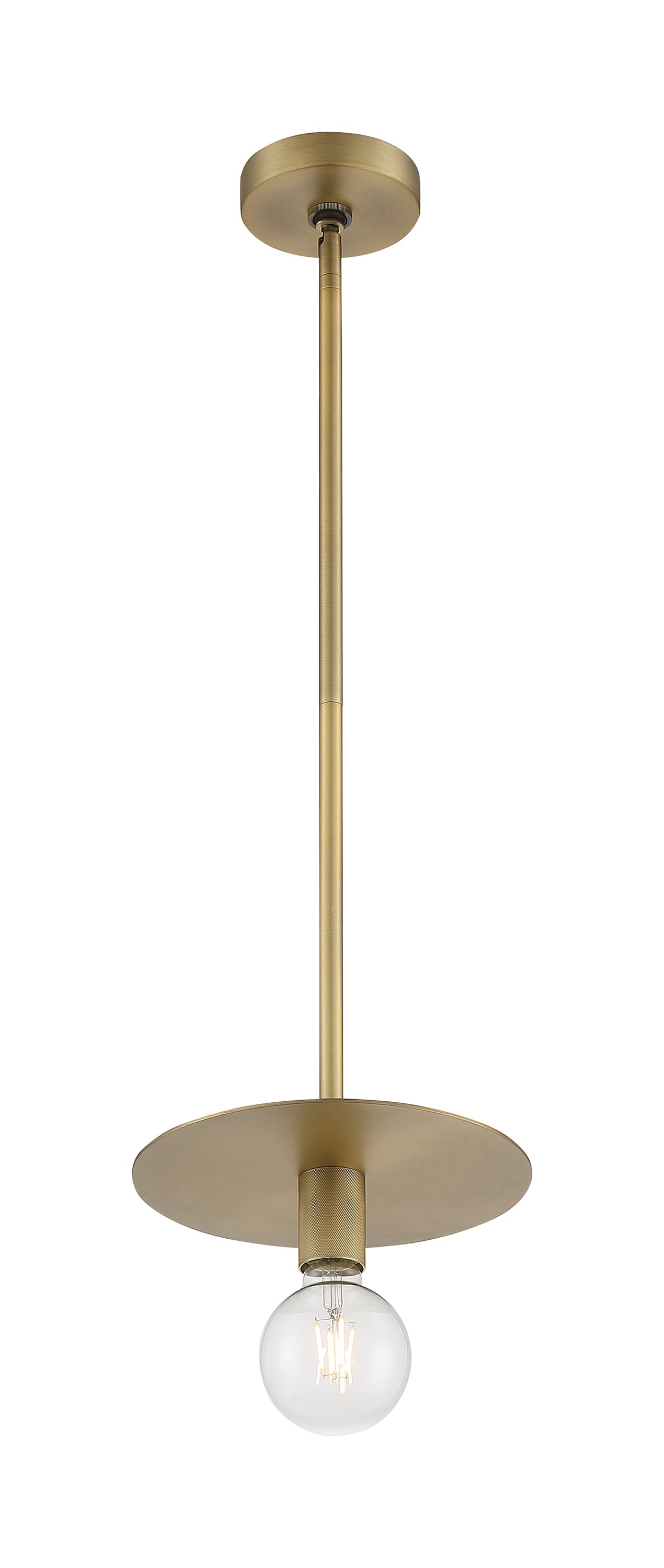 Bizet - 1 Light Mini Pendant with Vintage Brass Finish