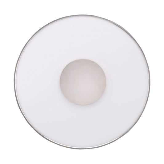 Blink Luxe - 13" Flush Mount 26W LED Fixture - Round Shape with Polished Nickel Finish