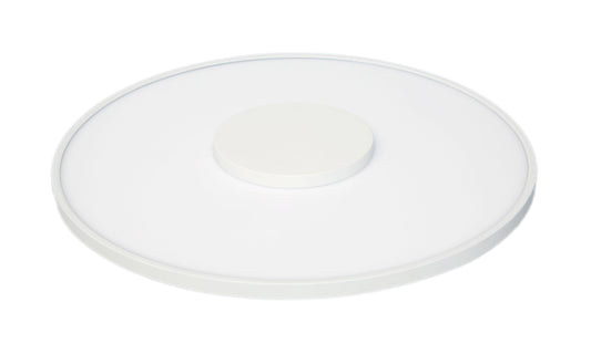 Blink Luxe - 17" Flush Mount 31.5W LED Fixture - Round Shape with White Finish