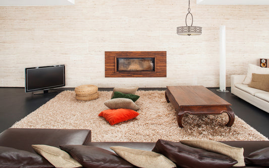 Harlow - 3 Light Pendant with Khaki Fabric Shades - Hazel Bronze Finish